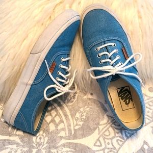 Vans turquoise sneakers